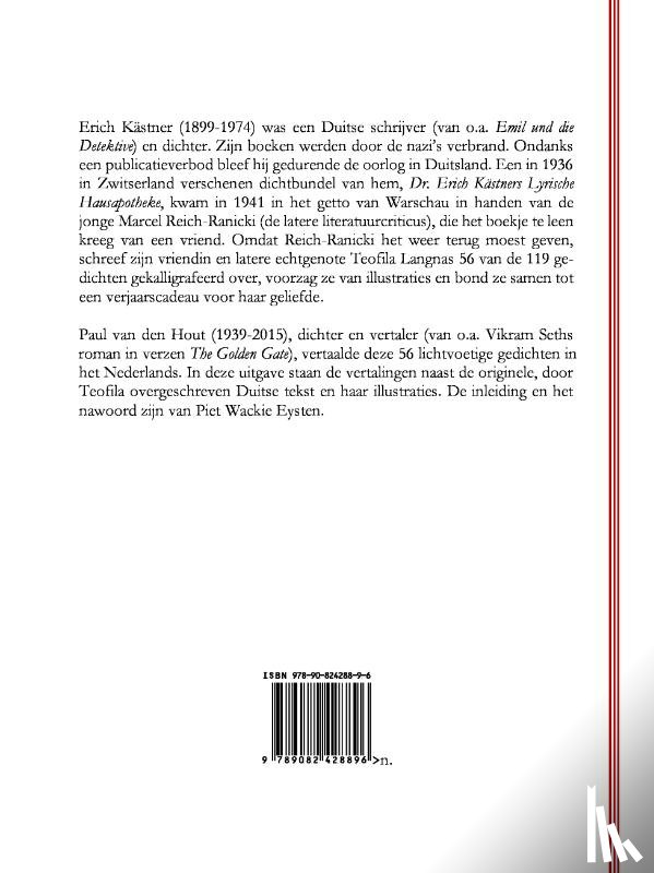 Kästner, Erich - Doktor Erich Kästners Lyrische Huisapotheek