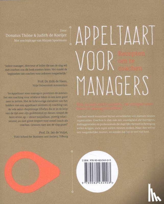 Thone, Donatus, Koeijer, Judith de - Appeltaart voor managers