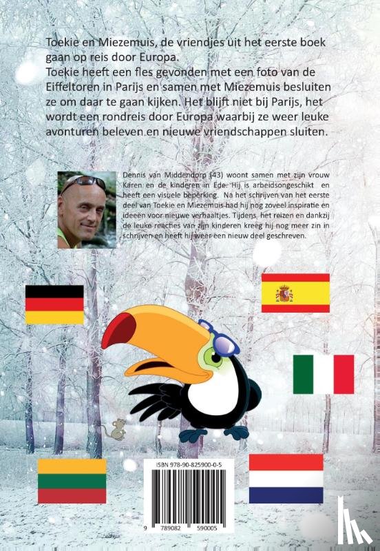 Middendorp, Dennis van - Toekie en Miezemuis reizen door Europa