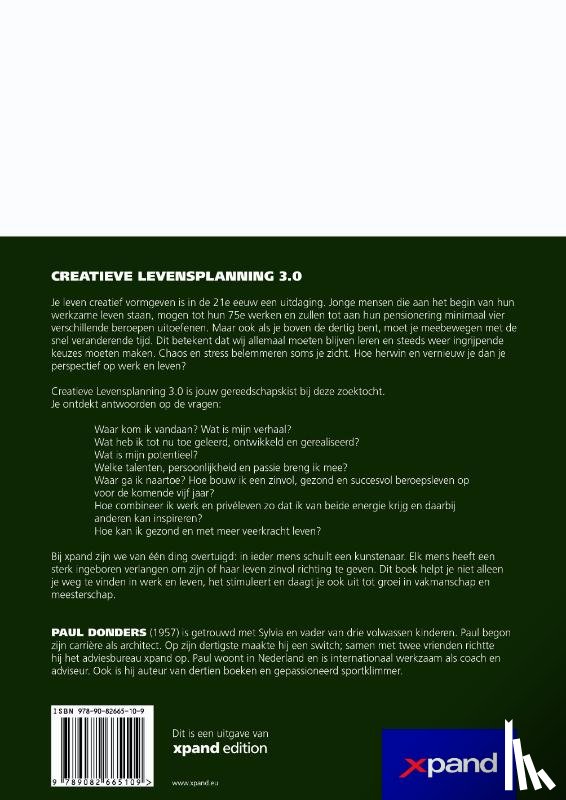 Donders, Paul Ch. - Creatieve Levensplanning 3.0