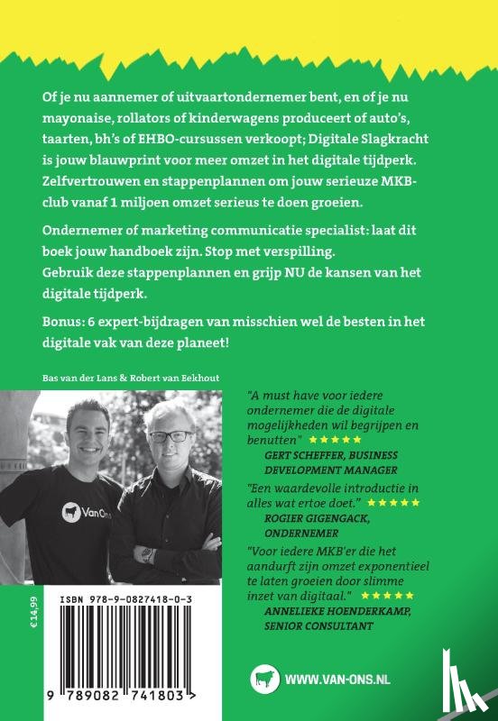 Lans, Bas van der, Eekhout, Robert van - Handboek voor Digitale slagkracht