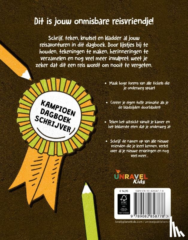 Lonely Planet Kids - Mijn Reisdagboek