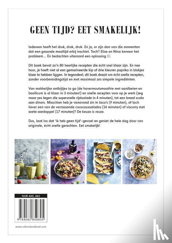 Bruijn, Nina de, Gruppen, Elise - Chickslovefood: Het 20 minutes or less - kookboek
