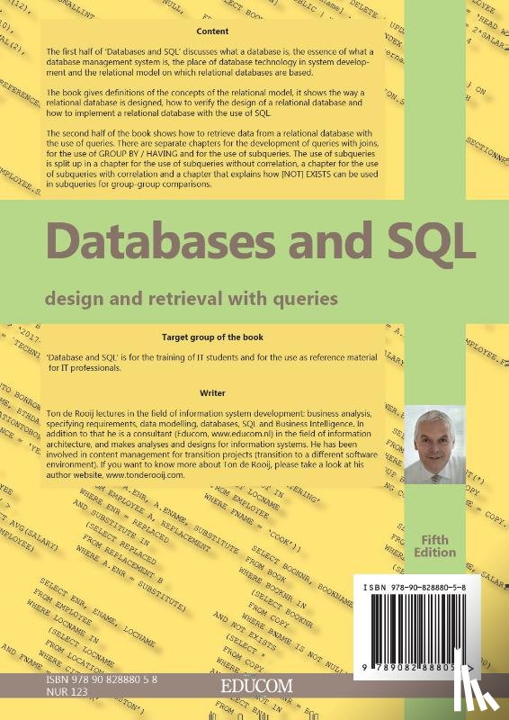 Rooij, Ton de - Databases and SQL