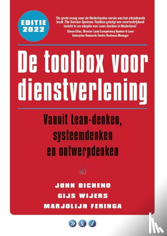 Bicheno, John, Wijers, Gijs, Feringa, Marjolijn - De toolbox voor dienstverlening