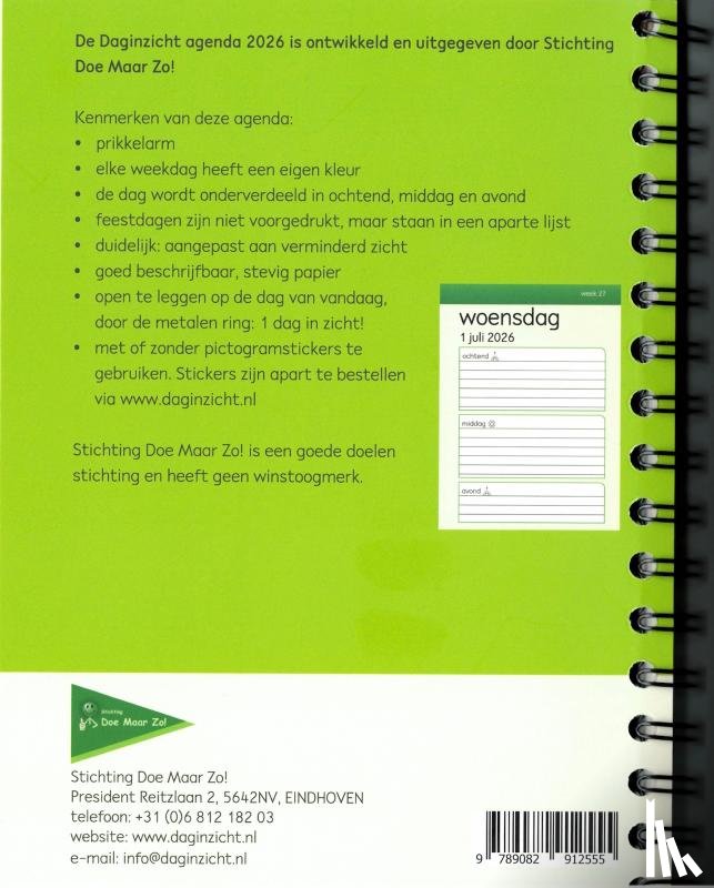 Stichting Doe Maar Zo! - 2 1 juli tot en met 31 december