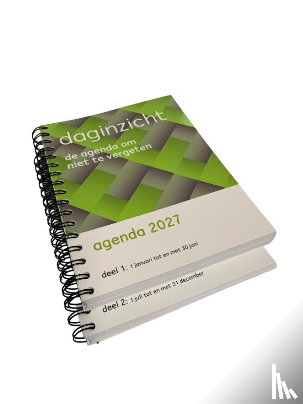 Doe Maar Zo!, Stichting - Daginzicht agenda 2027 : de agenda om niet te vergeten