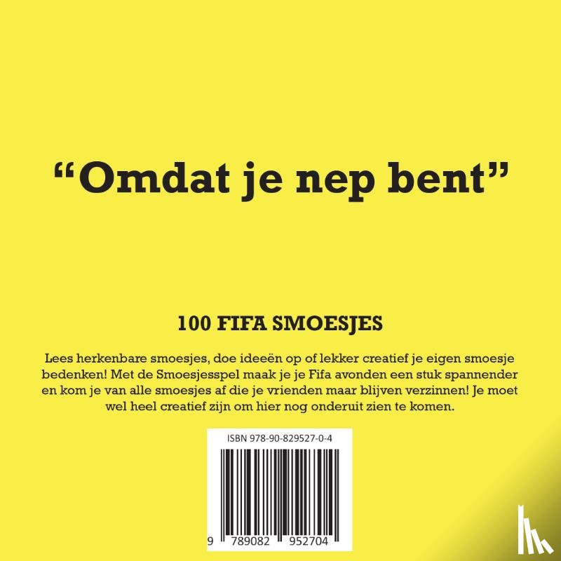Rachad - 100 Fifa Smoesjes boek