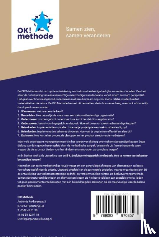 Riepma, Roel, Aken, Teun van, Westerdijk, Rob - Toekomstbestendig ondernemen. De OK! Methode als basis.