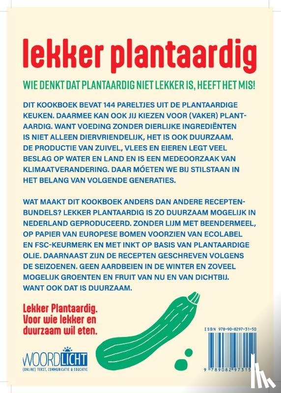  - Lekker Plantaardig 144 vegan recepten