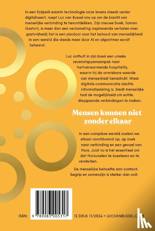 Bussel, Luc van - Samen Gastvrij