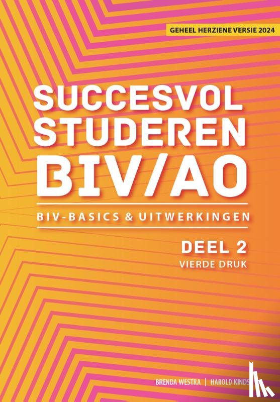 Westra, Brenda, Kinds, Harold - Succesvol studeren voor BIV/AO - deel 2