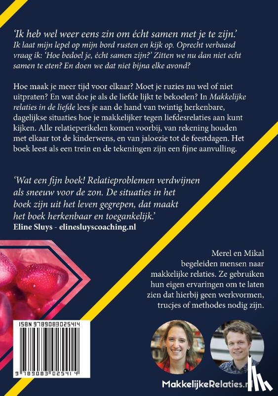 Leeuwen, Mikal van, Sprong, Merel - Makkelijke relaties in de liefde