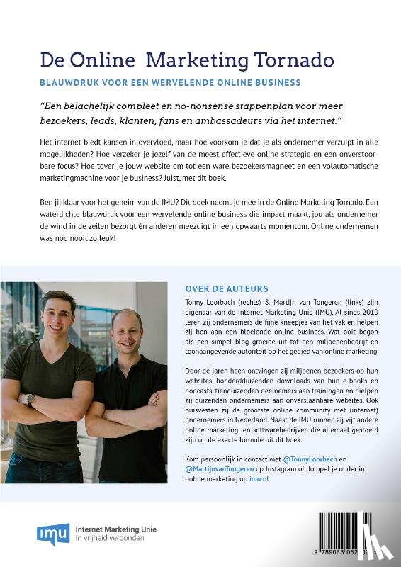 Loorbach, Tonny, Tongeren, Martijn van - De Online Marketing Tornado