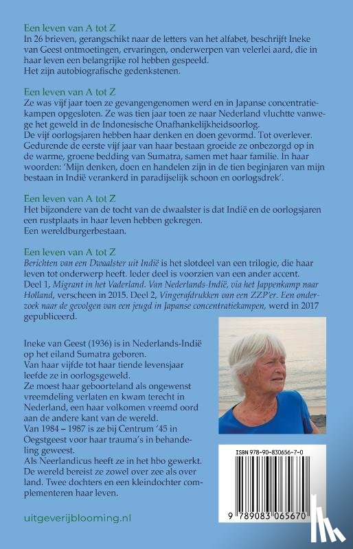 Geest, Ineke van - Berichten van een dwaalster uit Indië