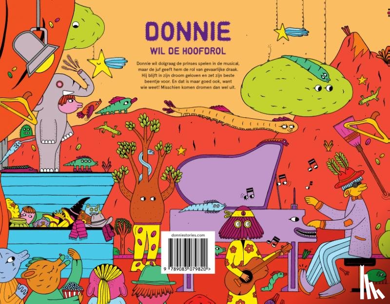 Maschhaupt, Lisa - Donnie wil de hoofdrol