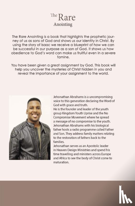 Abrahams, Jehonathan - The Rare Anointing