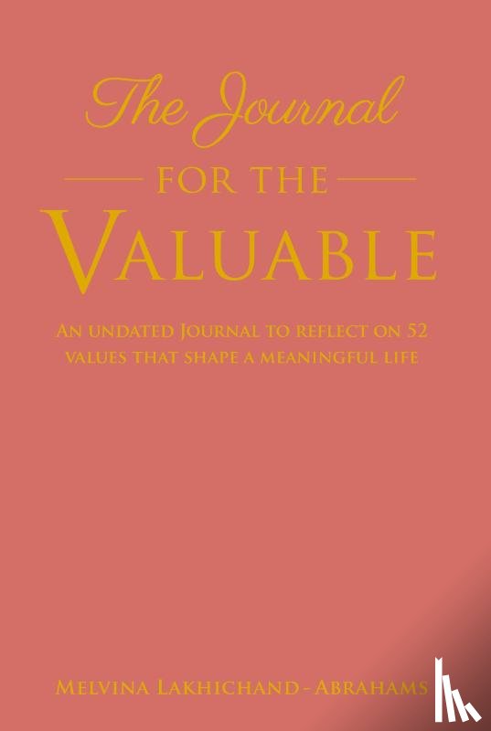 Lakhichand, Melvina - The Journal for the Valuable