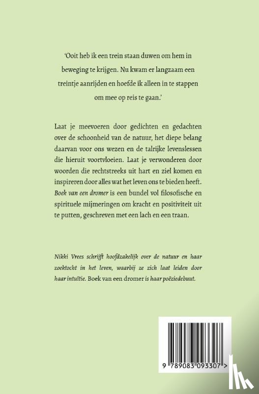 Vrees, Nikki - Boek van een dromer