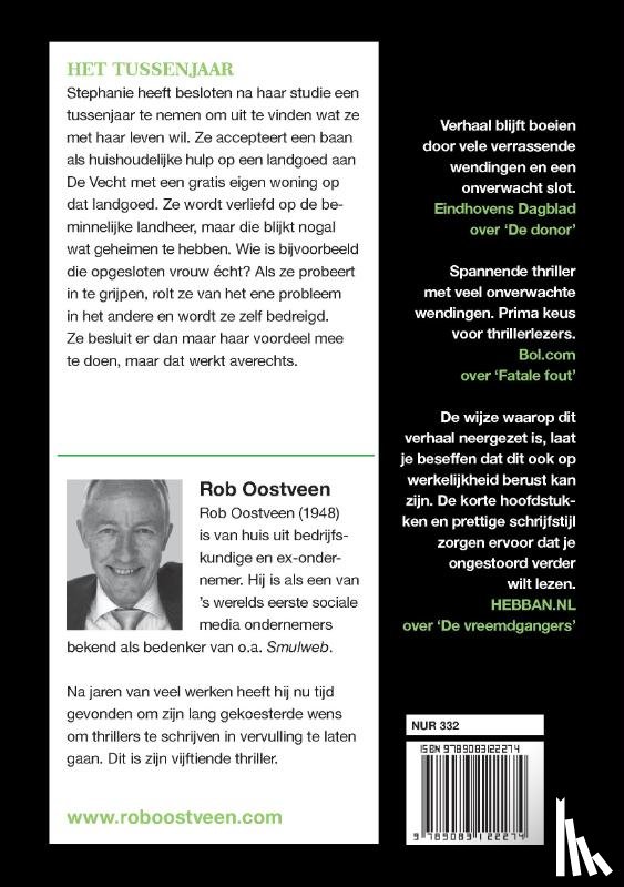 Oostveen, Rob - Het tussenjaar