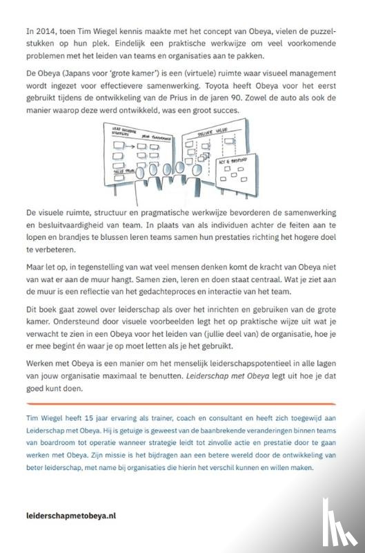 Wiegel, Tim - Leiderschap met Obeya