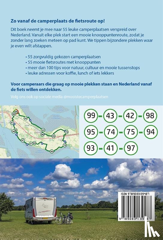 Knobbe, Nicolette, Broekhuis, Nynke - 55x eropuit met camper en fiets in Nederland