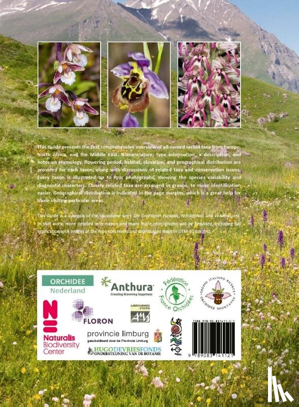 Kreutz, C.A.J. - Guide to the Orchids of Europe, North-Africa and the Middle East