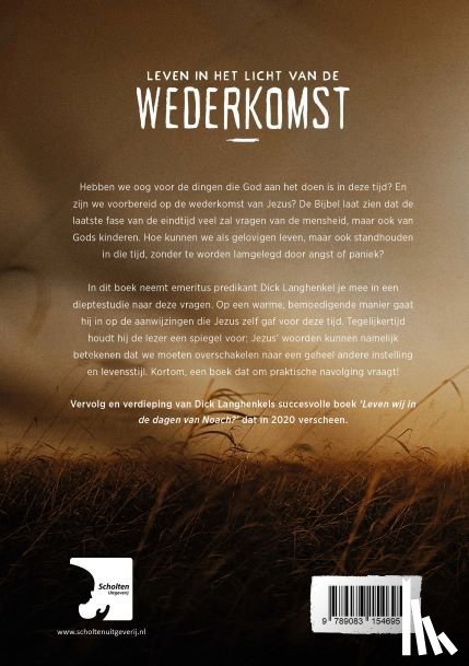 Langhenkel, Dick - Leven in het licht van de wederkomst