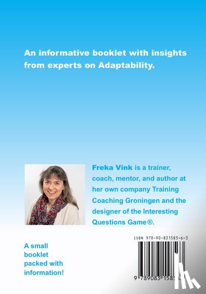 Vink, Freka - Adaptability