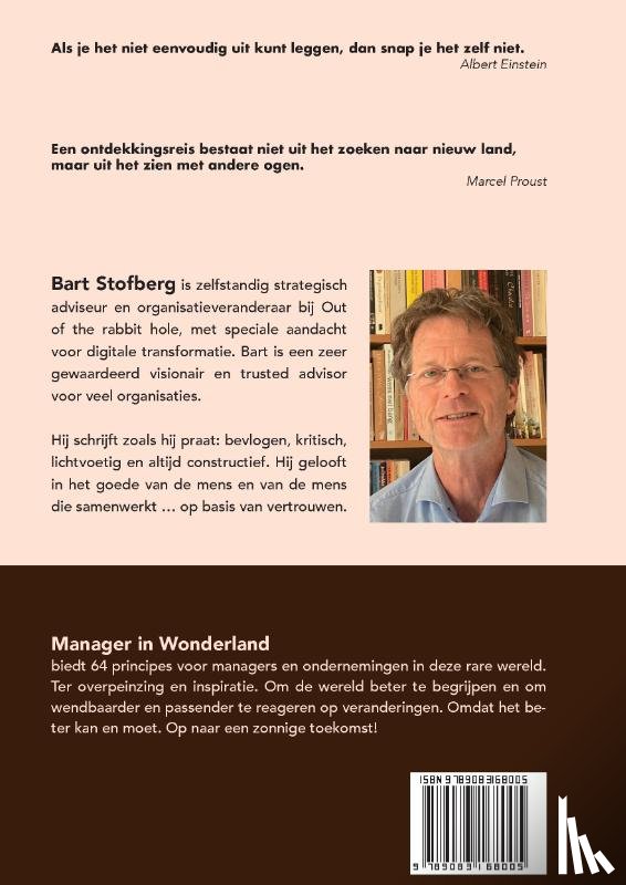 Stofberg, Bart - Manager in Wonderland