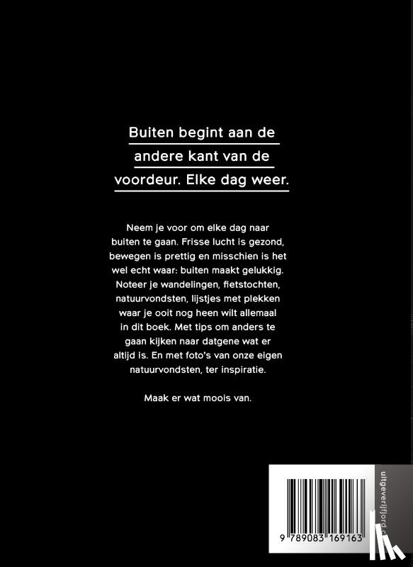Hamer, Petra de - Elke dag naar buiten