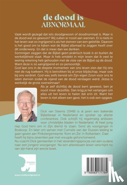 Steenis, Dick van - De dood is abnormaal