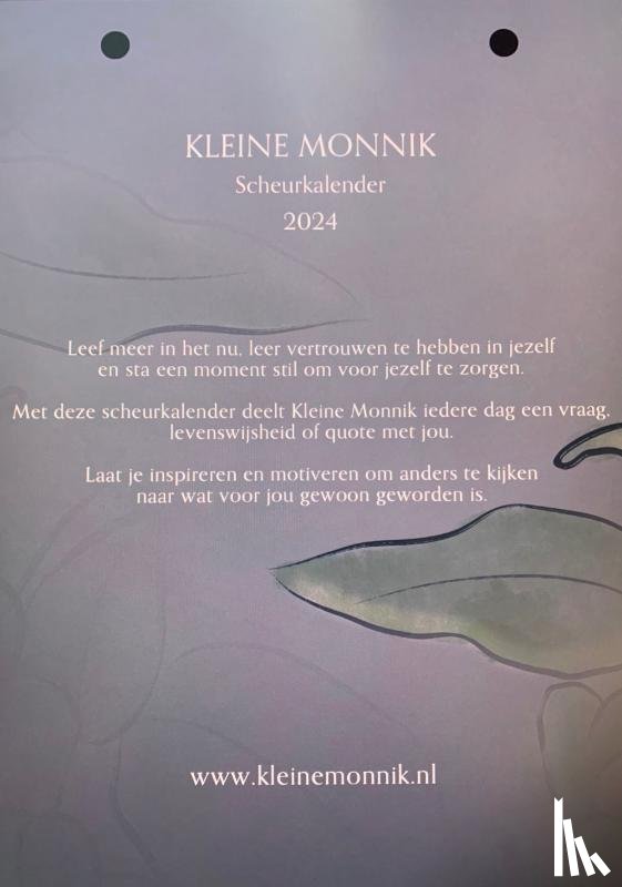Lesage, Annemarie - Kleine Monnik Scheurkalender 2024