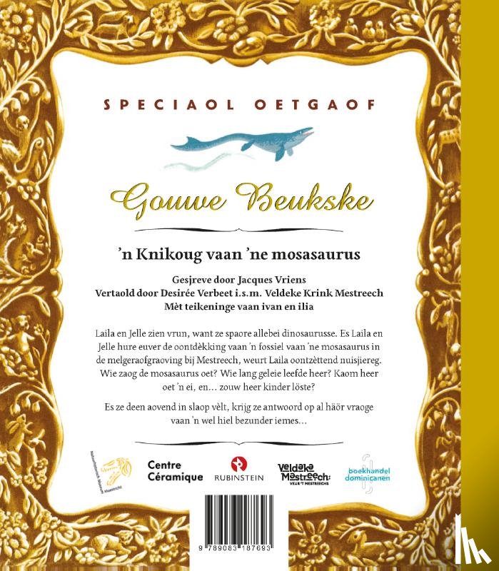  - 'n Knikoug vaan 'ne mosasaurus