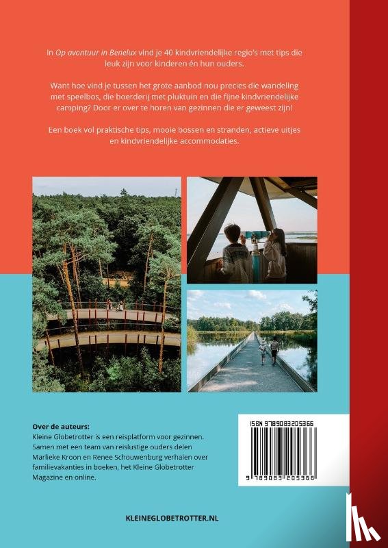 Kroon, Marlieke, Schouwenburg, Renee - Op avontuur in Benelux