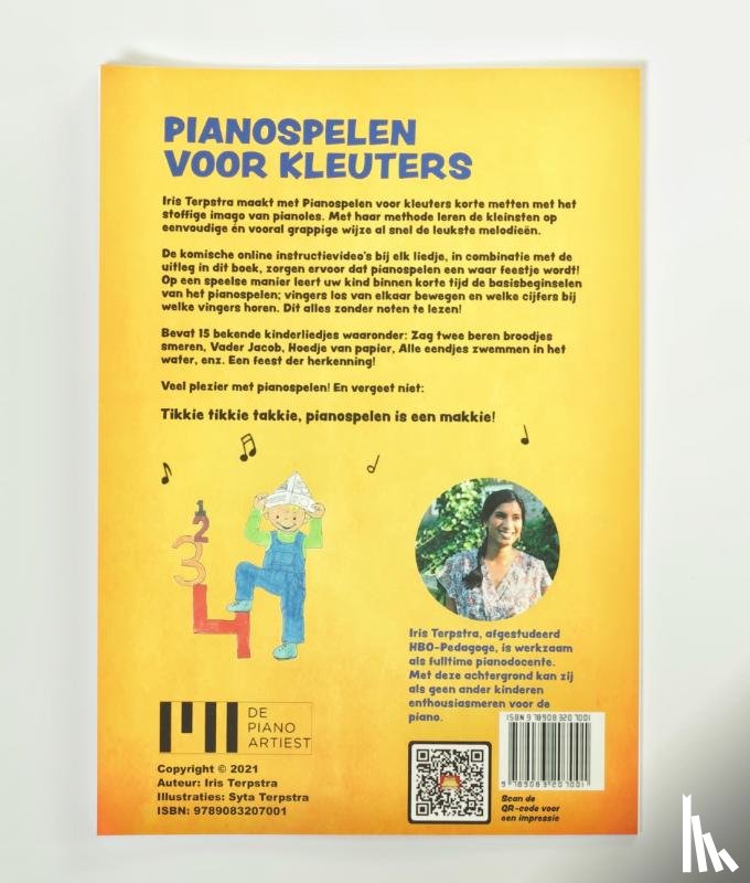 Terpstra, Iris - Pianospelen voor kleuters - De Feesteditie