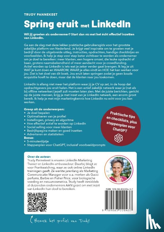 Pannekeet, Trudy - Spring eruit met LinkedIn