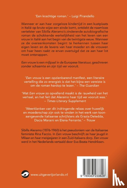 Aleramo, Sibilla - Een vrouw
