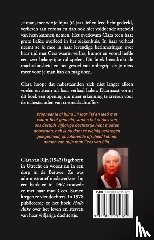 Rijn- Lengkeek, Clara van - Nooit meer fluiten