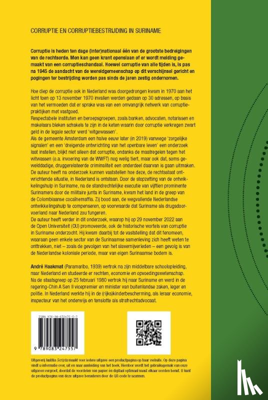 Haakmat, André - Corruptie en corruptiebestrijding in Suriname