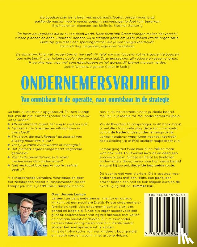 Lampe, Jeroen - Ondernemersvrijheid