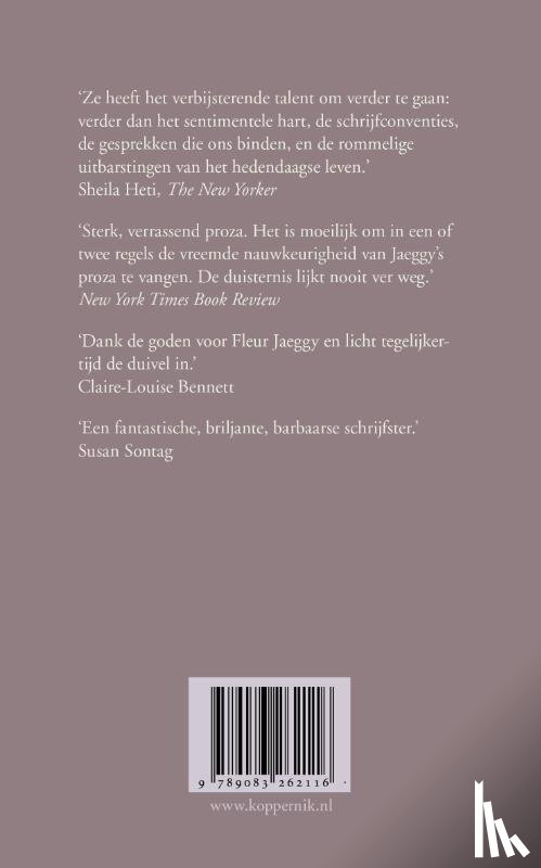 Jaeggy, Fleur - De waterstandbeelden