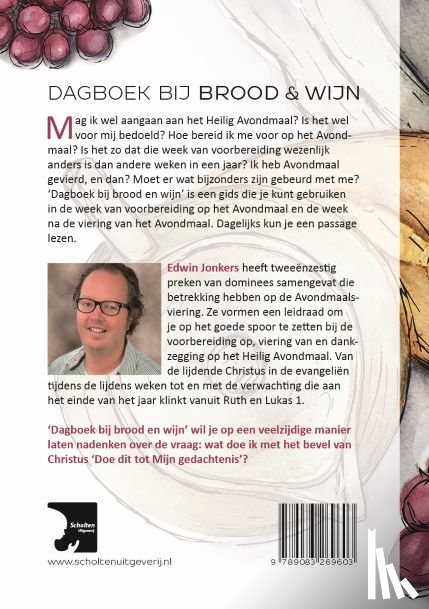 Jonkers, Edwin - Dagboek bij brood en wijn
