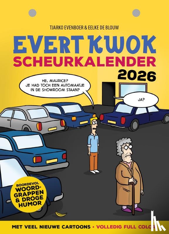 Evenboer, Tjarko, Blouw, Eelke de - Evert Kwok Scheurkalender 2026