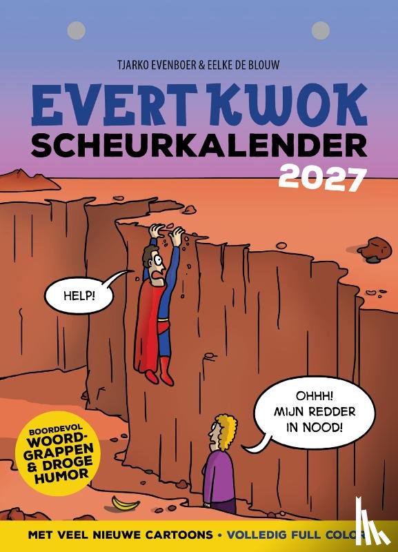 Evenboer, Tjarko, Blouw, Eelke de - Evert Kwok Scheurkalender 2027