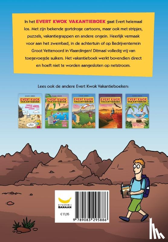 Evenboer, Tjarko, Blouw, Eelke de - Evert Kwok Vakantieboek