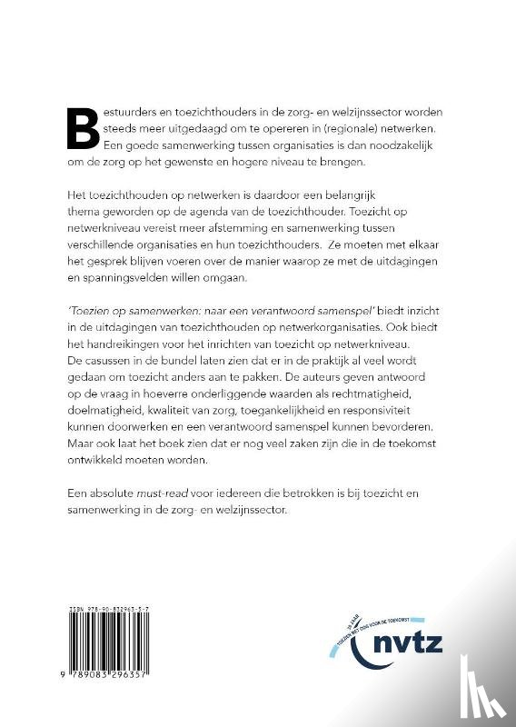 Minkman, Mirella, Janssen, Richard, Dijk, Gerda van, Rink, Floor - Toezien op samenwerken