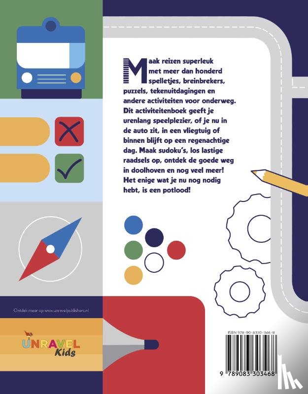 Lonely Planet Kids - Het spellen voor onderweg vakantie-activiteitenboek