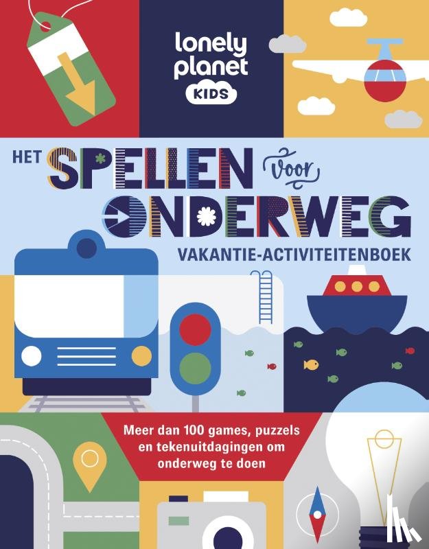 Lonely Planet Kids - Het spellen voor onderweg vakantie-activiteitenboek
