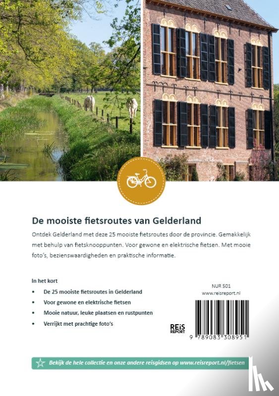 Loo, Godfried van, Jacobs, Marlou - Fietsgids Gelderland - De 25 mooiste fietsroutes